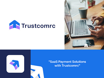 Logo, Saas, online payment Getway, Startup, web3, T Logo billingsoftware brand identity branding ecommerce marketing money transfer payaas payment getway paymentsolutions saas saas app icon saasbilling saasfinancials saaspaument saaspayment t logo trustcommerce trustcommerceapp trustcommercebusiness trustcommercelogo