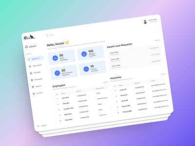 Company admin dashboard. admin dashboard company dashboard hospital