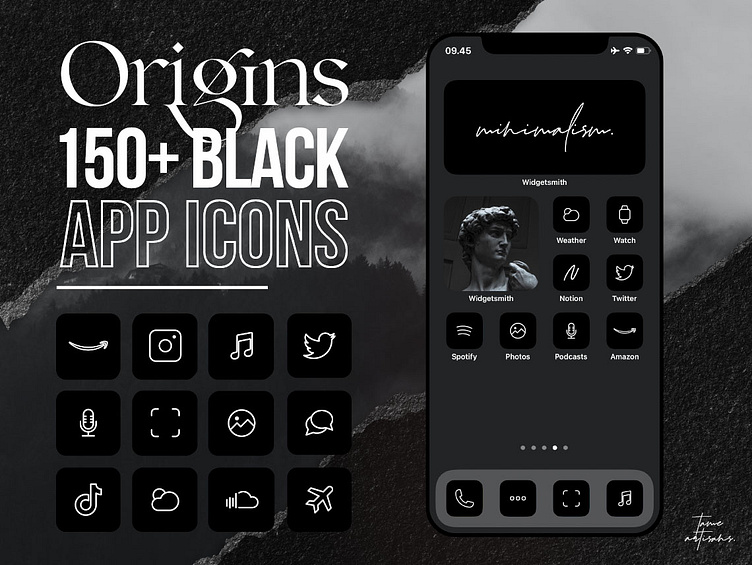 Origins 150+ iOS Icons Pack by Kevin | Artisan Dominate Studio on Dribbble