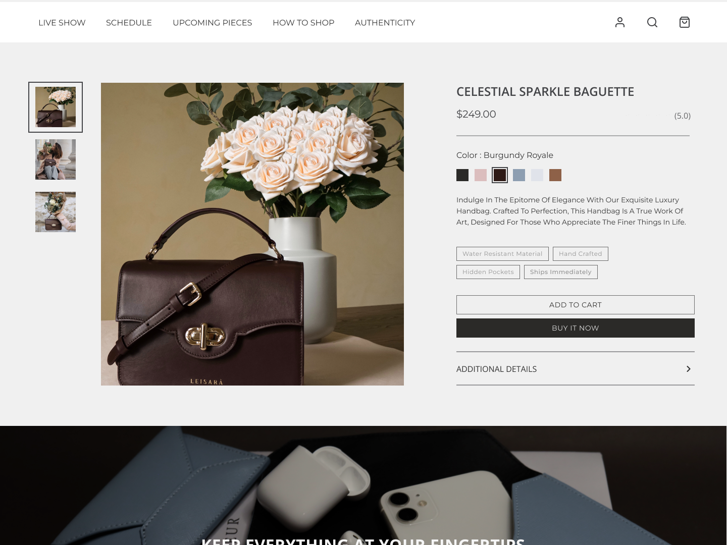 product-page-design-for-luxury-fashion-brand-by-puneet-on-dribbble