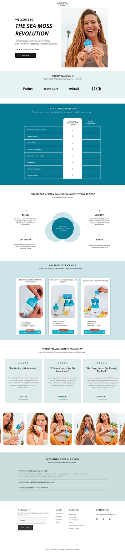 Ecommerce - Landing Page Redesign design landing page landing page design redesign ui uiux uiux design user experience