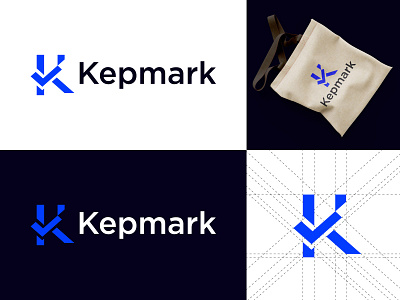K + Check Mark Logo | Branding abstract brand identity branding business logo check mark finance k icon k mark logo lettermark logo logo design logo designer logodesign modern logo software symbol tech logo technology web3