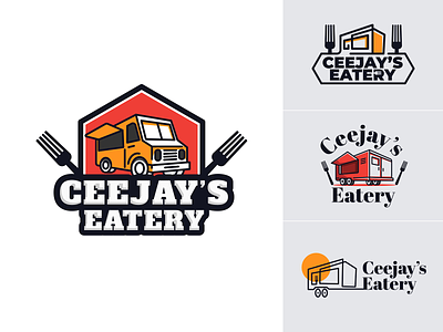Food Cart Branding branding illustration logo
