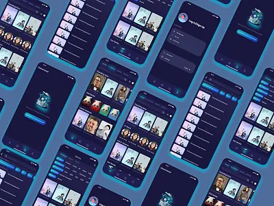 Smart TV - Mobile Movie ,Drama, Series animation branding creativeui figma graphic design logo mobiledesign ui uidesign userexperience uxdesign