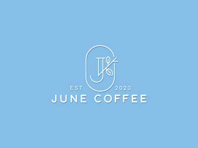 JUNE COFFEE 3t brand 3t branding branding coffee design graphic graphic design green logo j logo june june coffee logo logo coffee logo design logo designer logo mark truong thanh thang