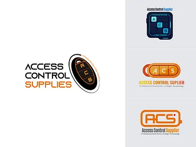 Security Gate Service Branding branding illustration logo