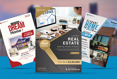 Real Estate Flyer Design design flyer flyer design graphic design real estate real estate flyer