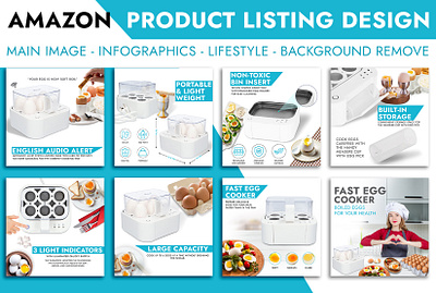 Amazon Product Listing Design amazon design graphic design listing product product listing