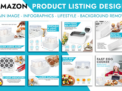 Amazon Product Listing Design amazon design graphic design listing product product listing