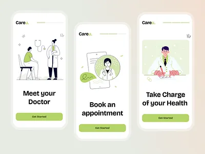Doctor consultation booking app app design mobile ui uiux ux web