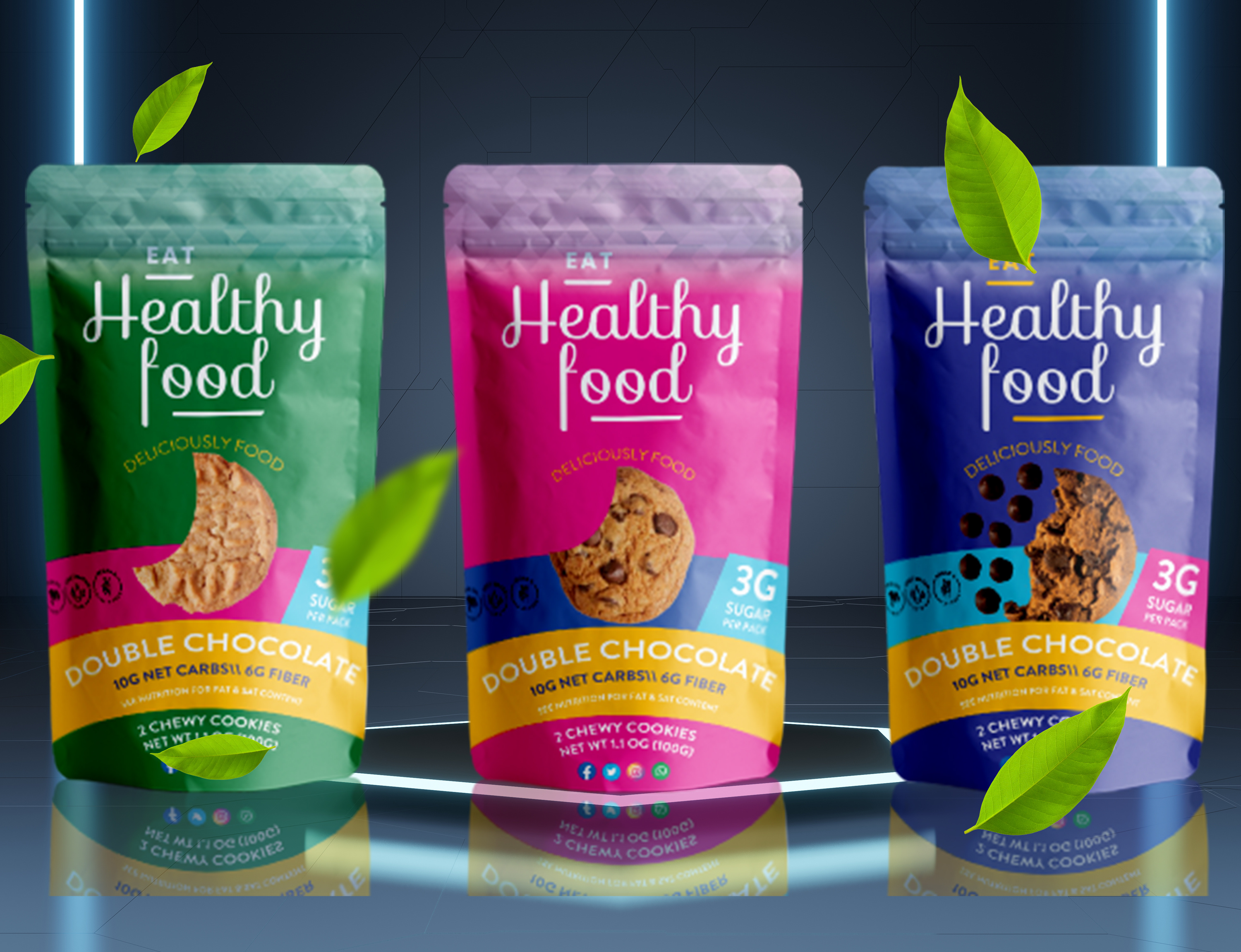 Cookies food Packaging design bag design cookies design food food label food packaging graphic design illustration label design packaging design pouch design pouch label pouch label design pouch packaging product label design