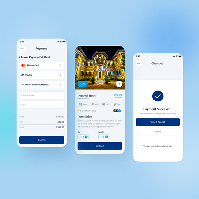 Hotel Booking Mobile App Design airline booking hotel hotel booking mobile mobile app design mobile design reservation resort room booking schedule tickets tourism travel app travel design trip ui design ui resort uiux vacation