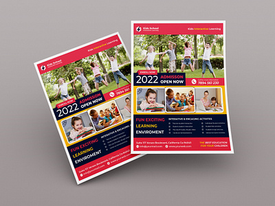 Flyer Design admission flyer corporate flyer flyer flyer design kids flyer