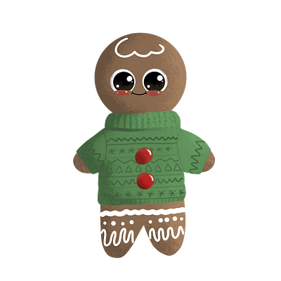 gingerbread graphic design