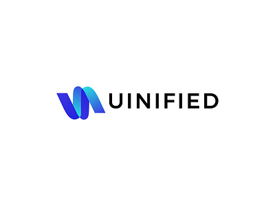 UINIFIED Logo for a UI designer app icon branding letter u lettermark logo inspirations logotype minimalist modern monogram ui web designer