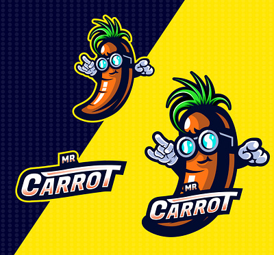 Mr. carrot art artwork brand branding creative design esportlogo gaminglogo graphic graphic design graphicdesigne illustration logo logo design logoinspirations logomaker mascot mascotlogo