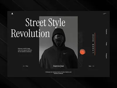 Street Fashion - Website Design + Interaction animation black blog concept dark ecommerce editorial editorial layout fashion hero homepage interaction luxury minimal motion shopify street trending typography uiux