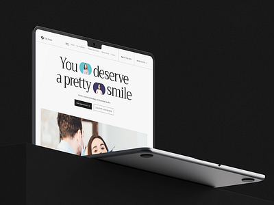 City Smile - A Premium Dental Solution agency animation brand strategy branding clinic dental dentistry design doctor elegant health landing page logo luxury mockup oral ui uiux web webdesign