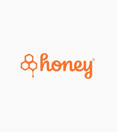 Honey Rebrand branding illustration logo typography vector