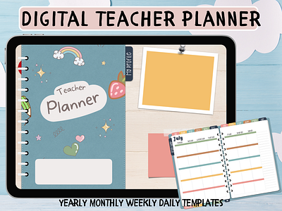 Undated Teacher Digital Planner