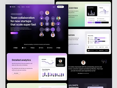 SaaS Startup Webflow pricing page design analytics branding chart corporate dark dark landing page dark ui dark web design dark web page dark website design enterprise illustration landing page logo saas ui web webflow webpage