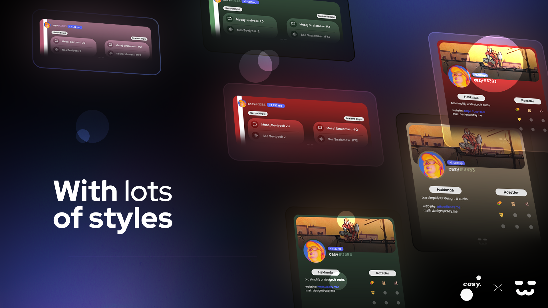 Discord Bot Profile and Rank Card Design - Cleawery by casy on Dribbble