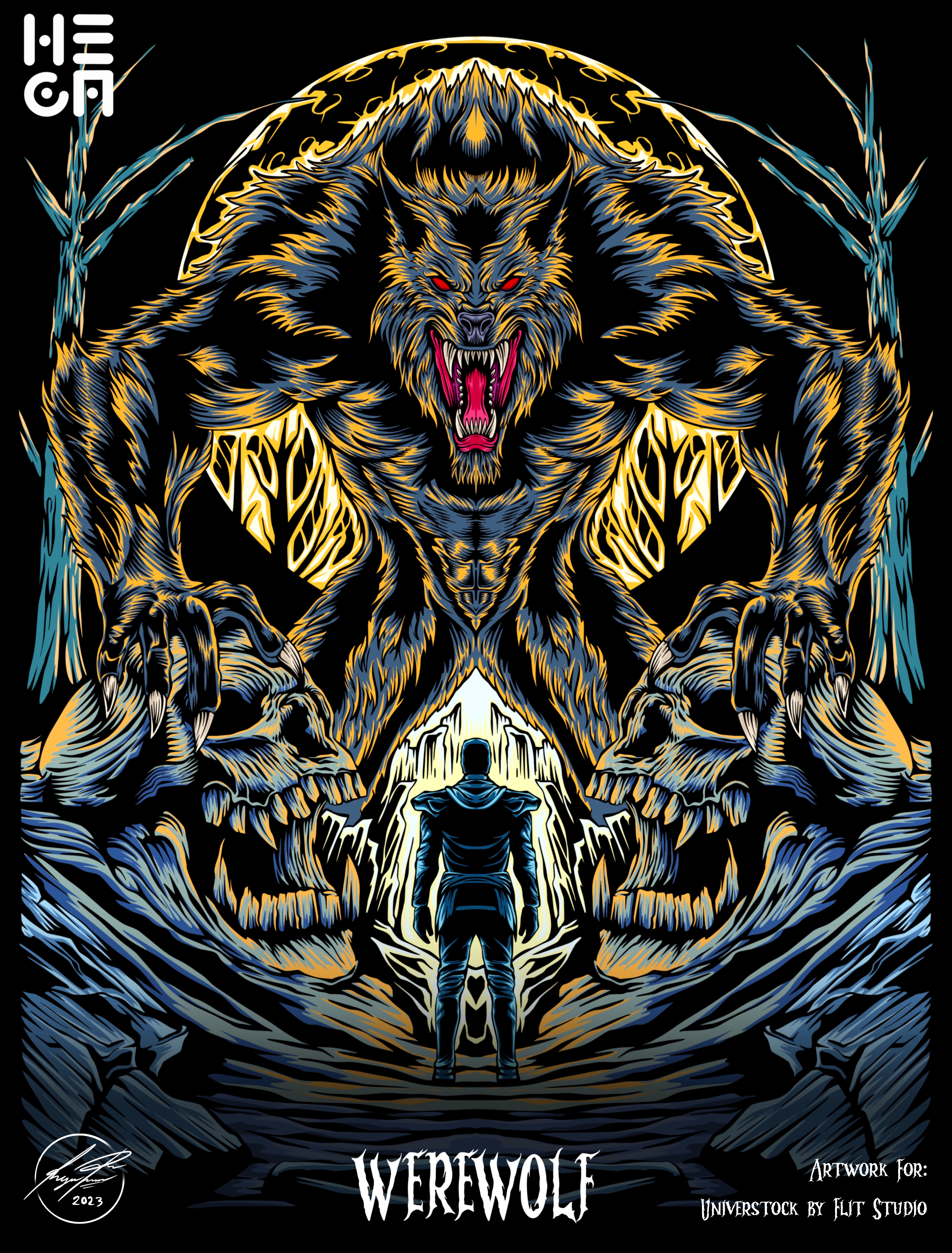 Example of Create Monster Illustration