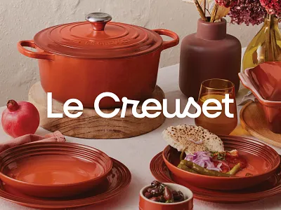 Le Creuset - logo redesign branding cook cooking graphic design kitchen le creuset logo