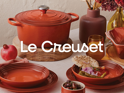 Le Creuset - logo redesign branding cook cooking graphic design kitchen le creuset logo