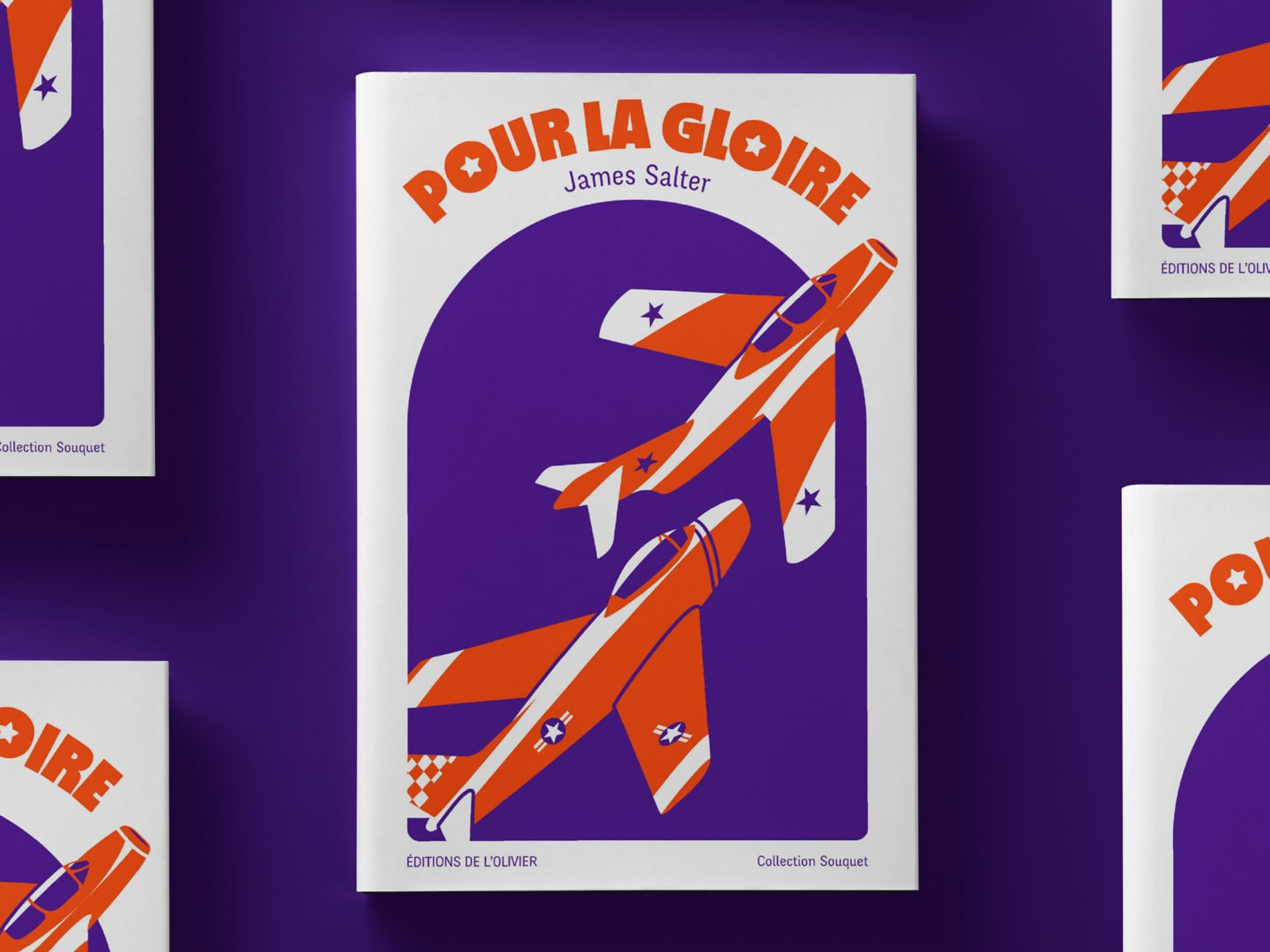 Pour la gloire - Book Cover by Olivier Tavernier on Dribbble