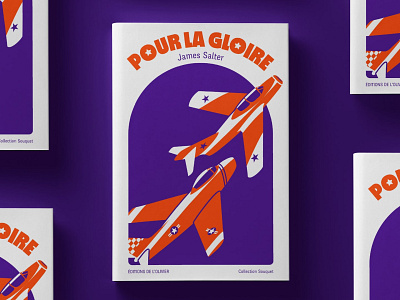 Pour la gloire - Book Cover book book cover cover graphic design james salter plane pour la gloire war