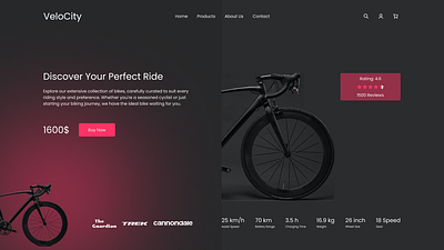 Landing branding design ui ux web