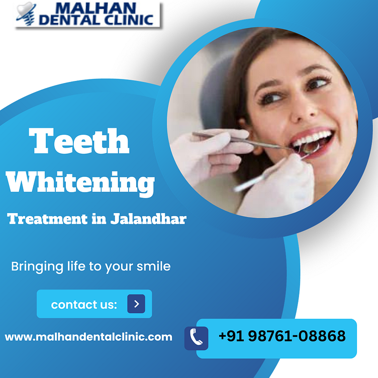 Teeth Whitening Treatment Jalandhar Malhan Dental Clinic by angel on