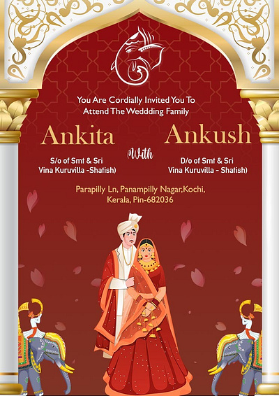 Wedding Invitation Cards in Hindi hindi wedding invitation