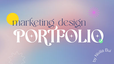 Marketing Design Portfolio 2020-2023 branding graphic design packaging design