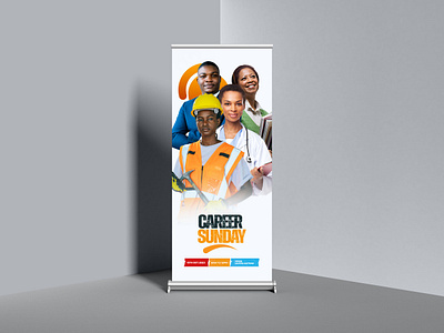 Career Sunday poster branding design flyer graphic design illustration minimal typography vector
