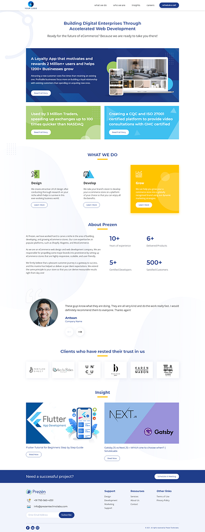 Website Design branding homepage ui ux webdesign website
