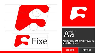 Modern logo, Minimalist logo, Logo Design branding f graphic design latter f logo logo design