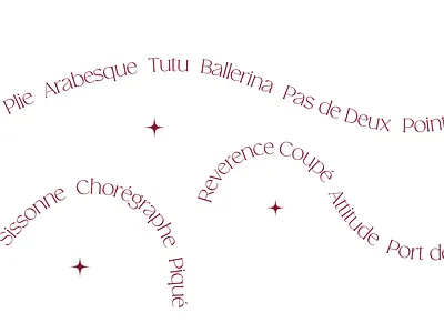 Dance Atelier | The Elite School ballet branding graphic design logo logo design