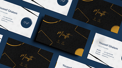 Luxury Brand Business Card brand applications business card design graphic design print design stationery design