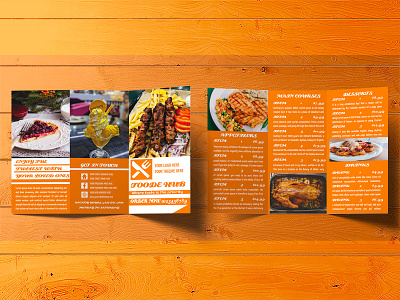 Food restaurant menu brochure advertising banner branding brochure design flyer food brochure food design graphic design illustration magazine newsletter poster print print brochure restaurant menu design trifold trifold brochure typography vector