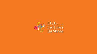 Club Cultures du Monde graphic design logo