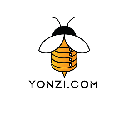 A logo combination ( Bee + computer storage ) 3d animation apple branding design graphic design illustration iphone logo logo design minimal motion graphics typography ui ux vector visual website