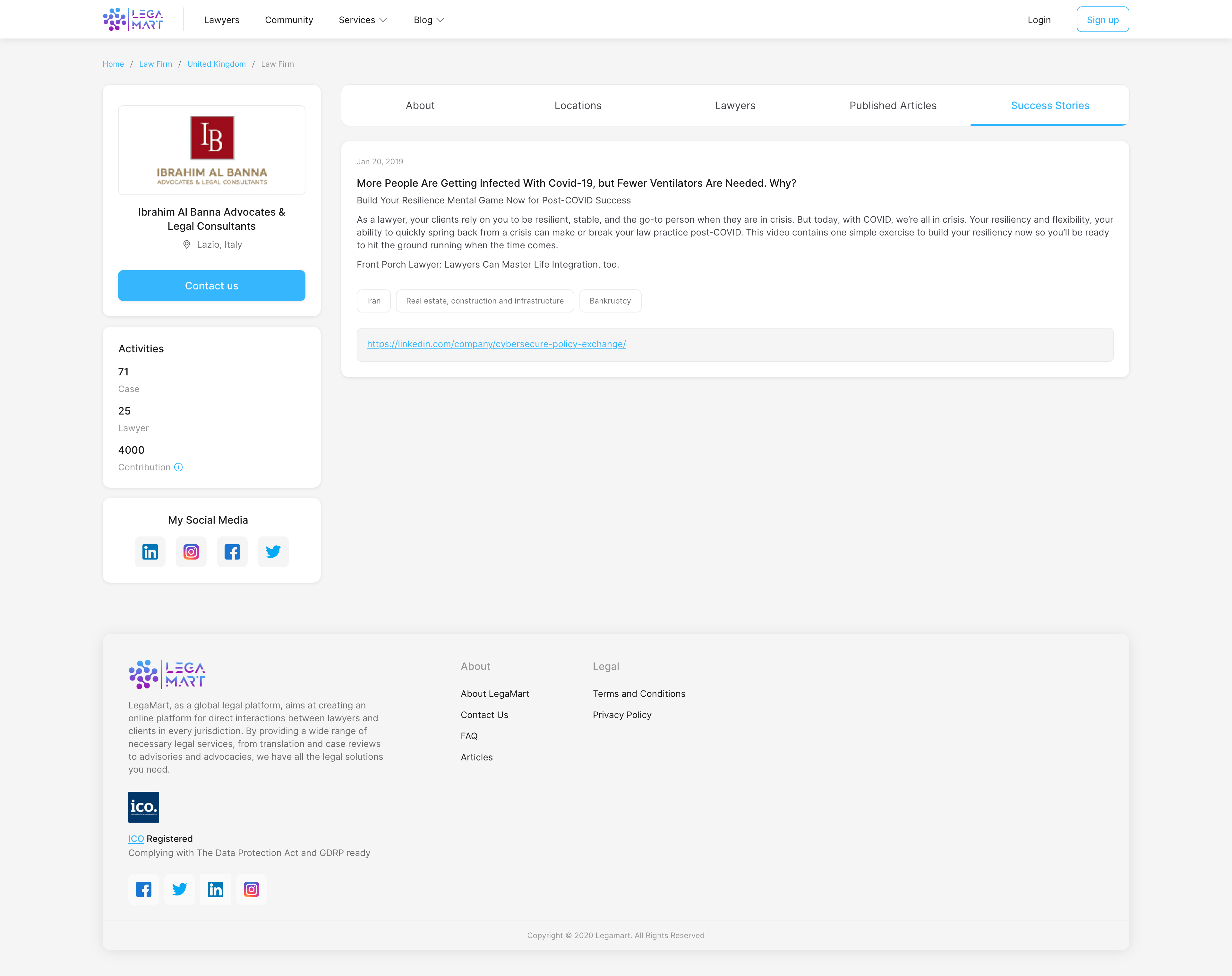 Lawfirm by Kiandokht Farshchian on Dribbble