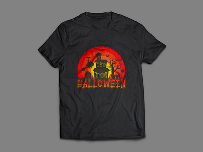 Halloween T-Shirt Design graphic design halloween t shirt design