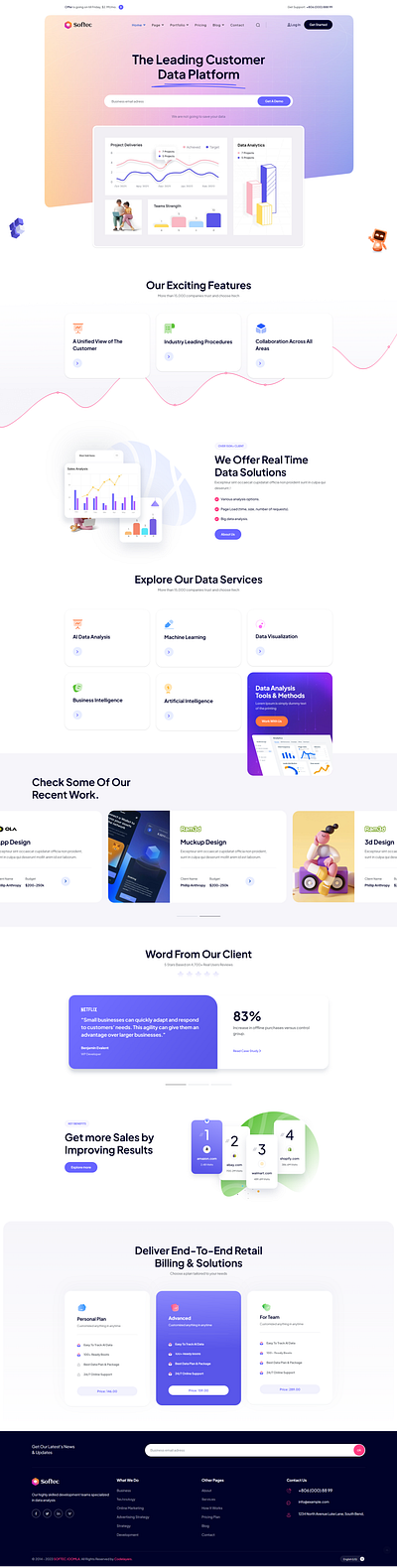 Lead Page design ui ux web design webflow webflow developer webflow expert