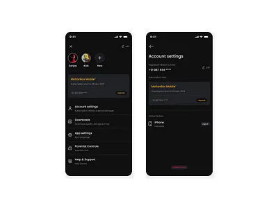 Daily UI challenge #006 - User Profile dailychallenge dailyui design mobile ui uidesign uiux uiux dailyachallenge