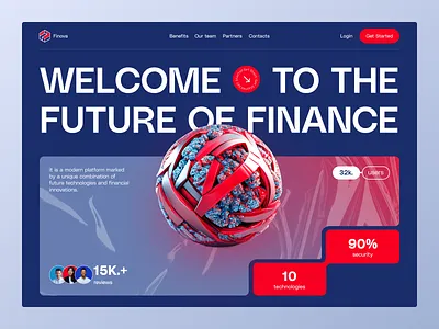 Filanova- concept design design landingpage ui ux webdesign website
