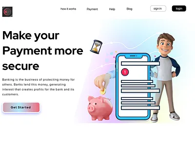 Landing Page ui