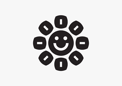 Solar System black branding design digital editorial icon illustration logo minimal planet simple smile sun ui vector